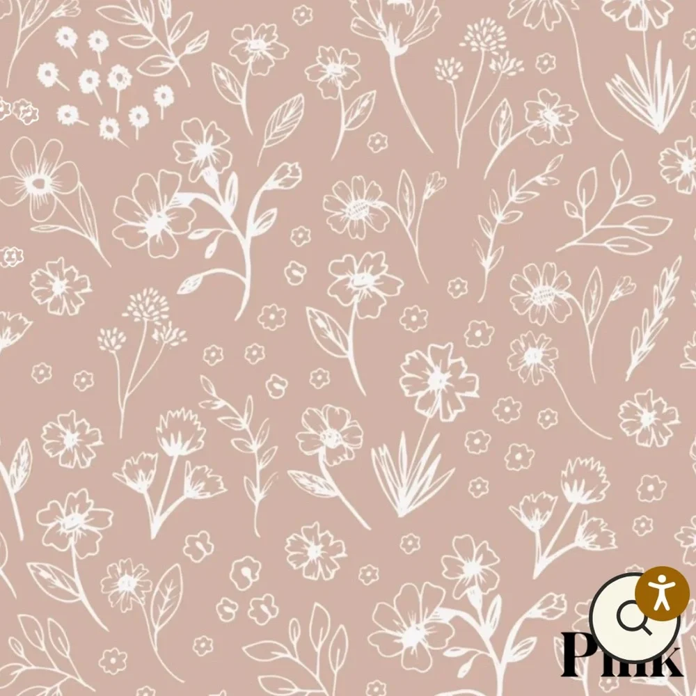 • Loomwell Removable Wallpaper in Sophia Pink •
